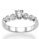 1/3 carat Bezel engagement ring 