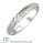 2mm knife edge hand engraved wedding ring