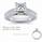 Engagement ring set with 0.8Cts diamonds