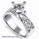 Dali inspired Designers Engagement ring-settings