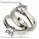 Criss Cross (The Lucida) solitaire engagement ring