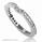 0.40 carat Pave set waved wedding band