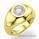 Men ring for round diamonds