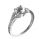 Cartier replica engagement ring,0.2 carat