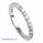 3/4 carat Round diamonds wedding ring.