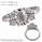 Three stones oval diamond ring,shared prongs