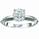 3mm knife edge engagement ring
