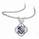 Solitaire Pendant for Asscher cut diamonds