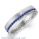 Royal Blue Round sapphires weddind band