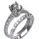 The Tiffany Novo replica bridal set, 1.15 carats