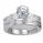 Baguette diamonds Bridal set rings