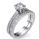 Diamonds bridal set, 1/2 carat side diamonds