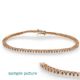 1.10 carat Round Diamond Tennis bracelet