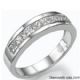One carat Princess diamonds wedding or anniversary band