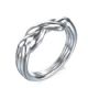 Knot together wedding band 