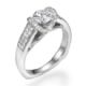 Designers heavy engagement ring, Like tension