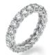 The waves eternity diamonds band 3.05Cts total weight