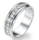 3/4 carat wedding band.5.75 mm 