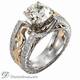 Our exclusive Art Deco style Engagement ring settings