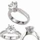 Designers solitaire engagement ring