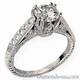 Edwardian antique angagement ring replica-settings