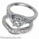 Antique bridal rings set replica, designers line