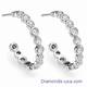 Diamond Hoop earrings 1.15carat