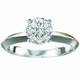 3mm knife edge engagement ring