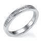 1/3 carat Princess diamonds wedding band