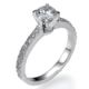 All Pave engagement ring