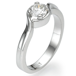Custom made engagement ring