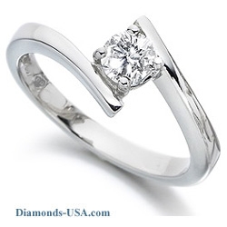 Low Profile Embracing Ring