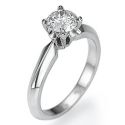 Designers 4 prongs solitaire ring