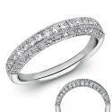 Generations, three sides covered with diamonds band