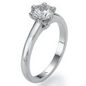 Tiffany solitaire Novo Replica six prongs