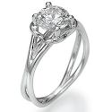 Designers Solitaire engagement ring
