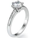 Tiffany Novo Replica,6 prongs with side stones