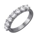 1 carat seven diamonds ring