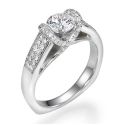 Designers heavy engagement ring, Like tension