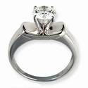 Solitaire diamond engagement  ring