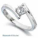 Low Profile Embracing Ring