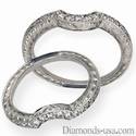 Antique style wedding ring.