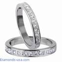 3/4 Carat 3mm Wedding / Anniversary Band