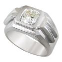Heavy Men diamond ring