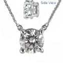 Fixed Round Diamonds Pendant