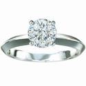 3mm knife edge engagement ring