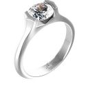 Tension solitaire Engagement ring 