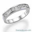  Anniversary or Wedding ring,0.86 carat.