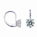 Locked French wire Hinged earrings 