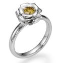 The Rose, Fancy  Orange Yellow natural diamond